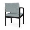 Lesro Ash (Blue)Guest Chair, 22.5W24.5L32H, VinylSeat, Lenox SteelSeries LS1101